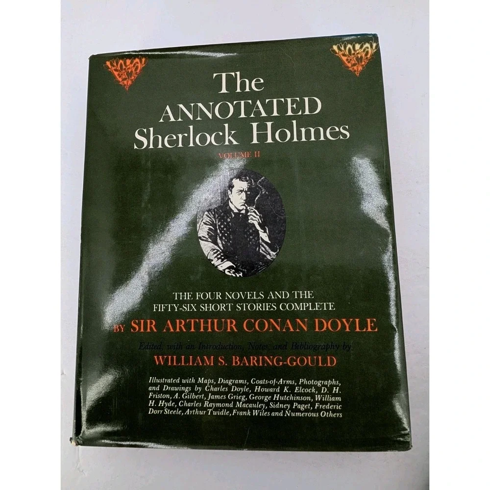 THE ANNOTATED SHERLOCK HOLMES Complete 2 Vol Hardcover Set Baring-Gould Boxed HC